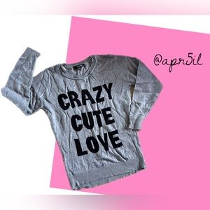 Crazy Cute Love Sweater
